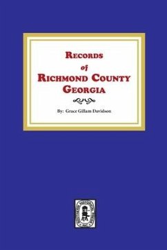 Records of Richmond County, Georgia - Davidson, Grace Gillam