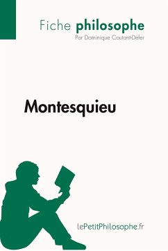 Montesquieu (Fiche philosophe) - Dominique Coutant-Defer; Lepetitphilosophe