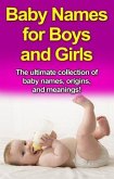 Baby Names for Boys and Girls (eBook, ePUB)