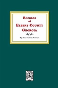 Records of Elbert County, Georgia - Davidson, Grace Gillam