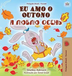 I Love Autumn (Brazilian Portuguese Russian Bilingual Book) - Admont, Shelley; Books, Kidkiddos