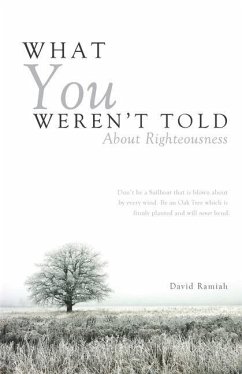 What You Weren't Told About Righteousness - Ramiah, David
