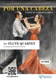 Flute Quartet &quote;Por una cabeza&quote; (score) (fixed-layout eBook, ePUB)
