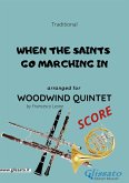 When the saints go marching in - Woodwind Quintet SCORE (fixed-layout eBook, ePUB)