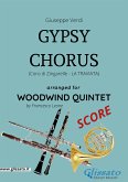 Gypsy Chorus - Woodwind Quintet SCORE (fixed-layout eBook, ePUB)