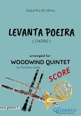 Levanta Poeira - Woodwind Quintet SCORE (fixed-layout eBook, ePUB)