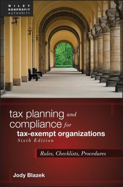 Tax Planning and Compliance for Tax-Exempt Organizations (eBook, PDF) - Blazek, Jody