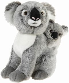 Heunec 245778 - MISANIMO Koala Bär mit Baby, 25 cm