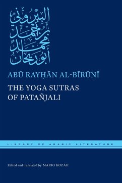 The Yoga Sutras of Patañjali - al-Biruni, Abu Rayhan