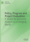 Policy, Program and Project Evaluation