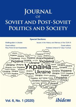 Journal of Soviet and Post-Soviet Politics and Society - Journal of Soviet and Post-Soviet Politics and Society