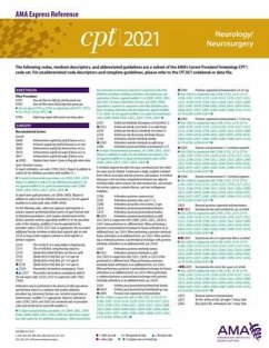 CPT 2021 Express Reference Coding Card: Neurology/Neurosurgery - American Medical Association