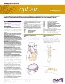 CPT 2021 Express Reference Coding Card: Orthopaedics