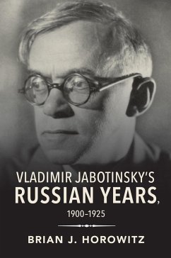 Cover Vladimir Jabotinsky's Russian Years, 1900-1925 (eBook, ePUB)