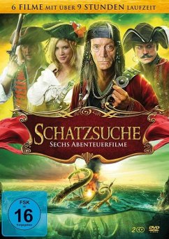 Schatzsuche: Sechs Abenteuerfilme - 2 Disc DVD - Diverse