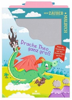 Mein Zaubermalbuch - Drache Theo ganz groß - Dreier-Brückner, Anja