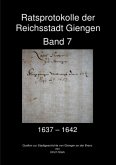 Ratsprotokolle der Reichsstadt Giengen