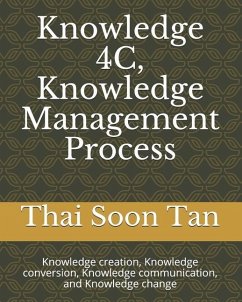 Knowledge 4C, Knowledge Management Process: Knowledge creation, Knowledge conversion, Knowledge communication, and Knowledge change - Tan, Thai Soon