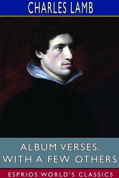 Album Verses, with a Few Others (Esprios Classics) - Lamb, Charles