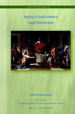 Equity in Early Modern Legal Scholarship - Maniscalco, Lorenzo