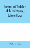 Grammar and vocabulary of the Lau language, Solomon Islands
