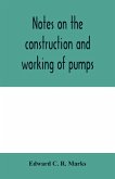 Notes on the construction and working of pumps