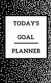 Today's Goal Planner - Planning My Day - Gold Black Strips Cover