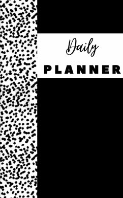 Daily Planner - Planning My Day - Gold Black Strips Cover - Toqeph