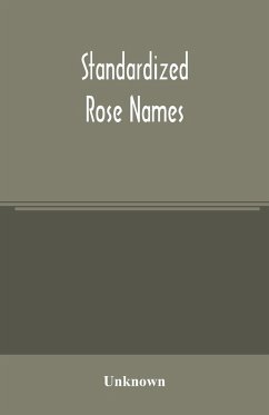 Standardized rose names - Unknown