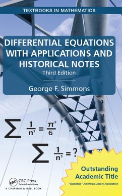 Differential Equations with Applications and Historical Notes (eBook, ePUB) - Simmons, George F.