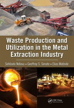Cover Waste Production and Utilization in the Metal Extraction Industry (eBook, ePUB)