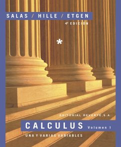 Calculus. Una y varias variables. Volumen I (eBook, PDF) - Salas, Saturnino L.; Hille, Einar; Etgen, Garret J.
