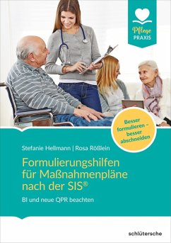Formulierungshilfen für Maßnahmenpläne nach der SIS® (eBook, ePUB) - Hellmann, Stefanie; Rößlein, Rosa
