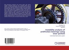 Instability analysis of antifriction bearings using wear particle