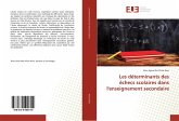Les déterminants des échecs scolaires dans l'enseignement secondaire