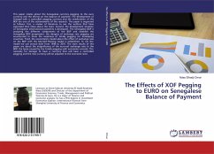 The Effects of XOF Pegging to EURO on Senegalese Balance of Payment