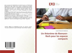 Cover Un théorème de Riemann- Roch pour les espaces compacts