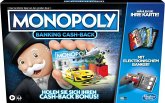 Hasbro E8978156 - Monopoly Banking Cash-Back Brettspiel, elektronischer Kartenleser, Familienspiel