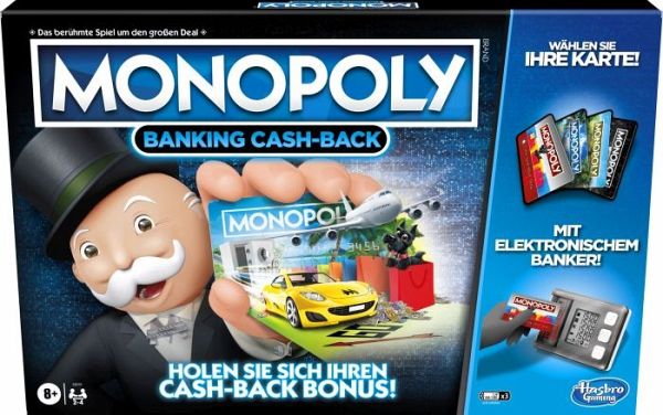 Hasbro Gaming E4816Gc2 Monopoly Voice Banking Sprachgesteuerter Familienspiel A 