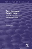 Early Language Development (eBook, ePUB)