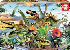 Carletto 9217961 - Educa, Dinosaurier, Puzzle, 500 Teile