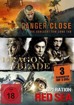 Kriegsfilm-Box: Danger Close, Dragon Blade & Operation Red Sea