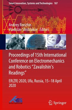 Proceedings of 15th International Conference on Electromechanics and Robotics 