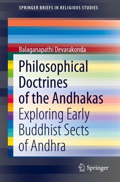 Philosophical Doctrines of the Andhakas - Devarakonda, Balaganapathi