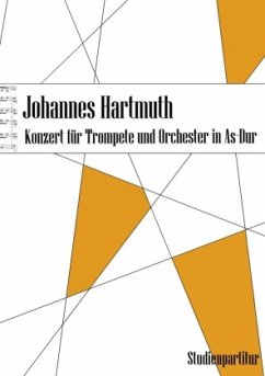 Konzert für Trompete und Orchester in As-Dur - Studienpartitur - Hartmuth, Johannes