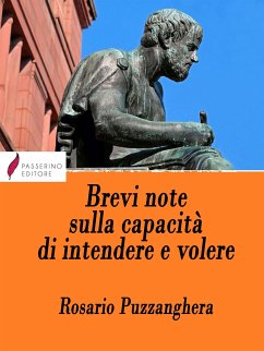 Brevi note sulla capacità di intendere e volere (eBook, ePUB) - Puzzanghera, Rosario