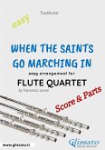 When The Saints Go Marching In - Easy Flute Quartet (score & parts) (fixed-layout eBook, ePUB)