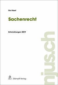 Sachenrecht - Fasel, Urs