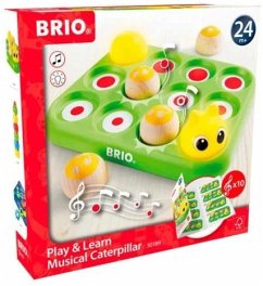Cover BRIO 30189 - Play & Learn, Musikspiel Raupe
