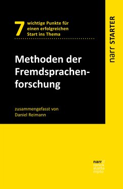 Methoden der Fremdsprachenforschung (eBook, PDF) - Reimann, Daniel